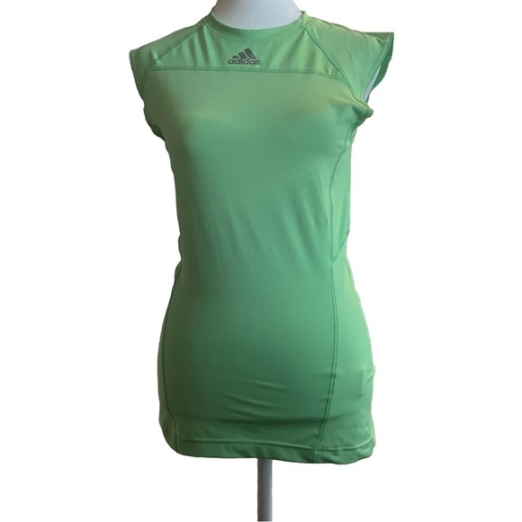 adidas Tops - Adidas Women’s Techfit Workout shirt Athletic-wear Green Medium Sleeveless